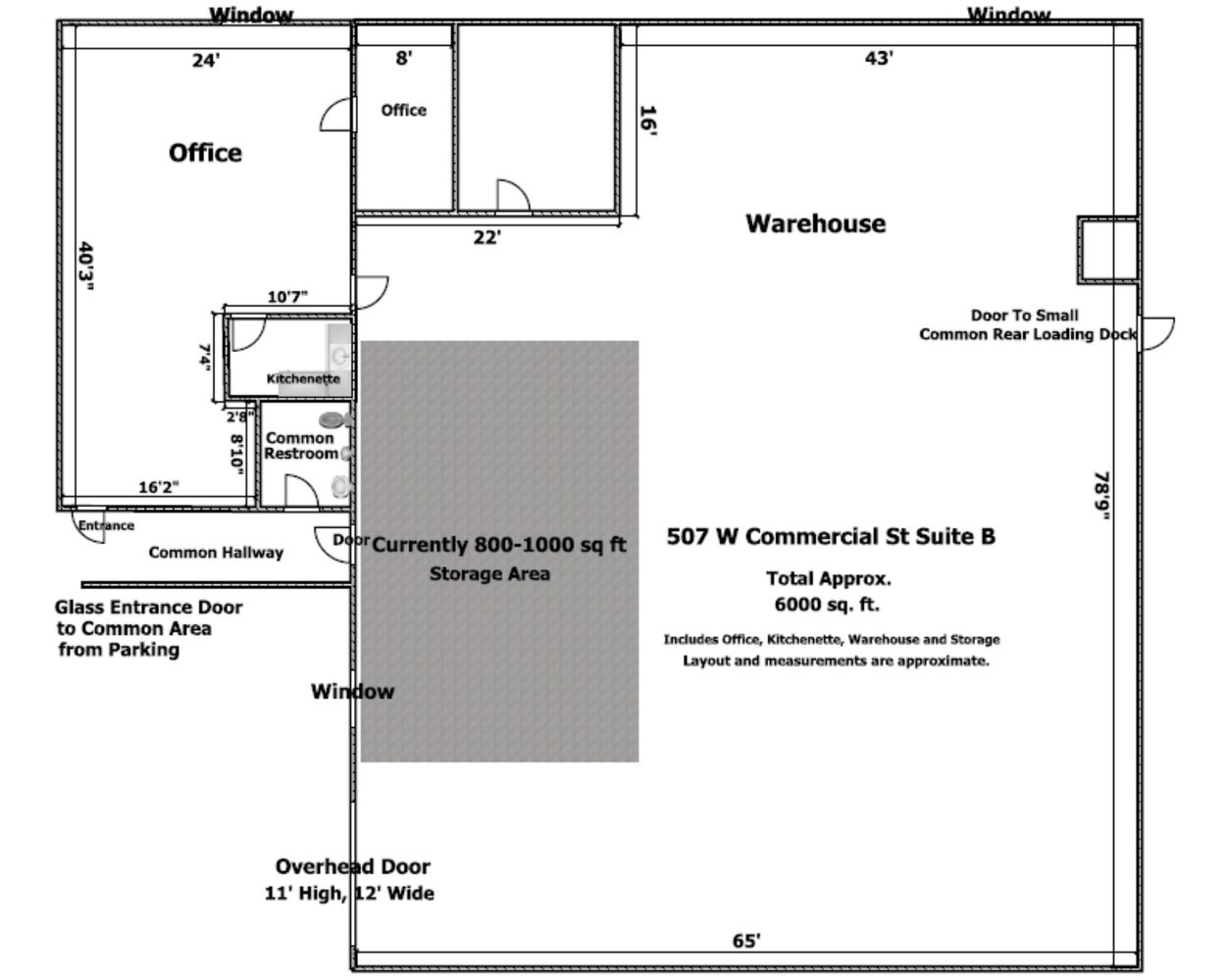 Office and Warehouse